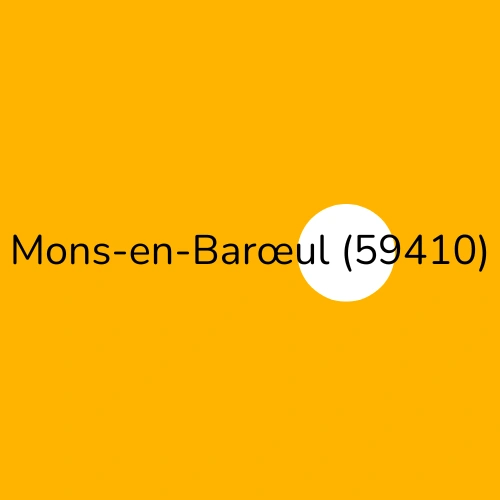 Mons-en-Barœul 59410