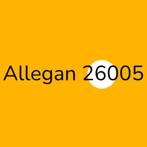 Allegan 26005 plumber