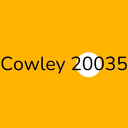 Cowley 20035 plumber