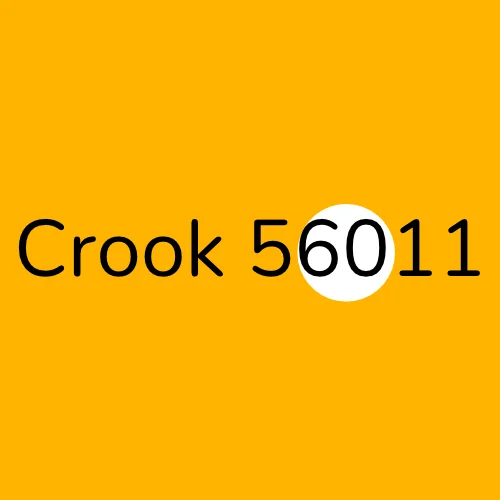 Crook 56011 plumber