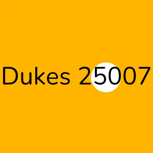 Dukes 25007 plumber
