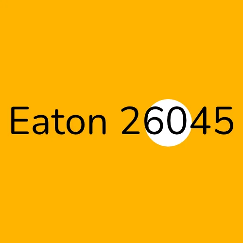 Eaton 26045 plumber