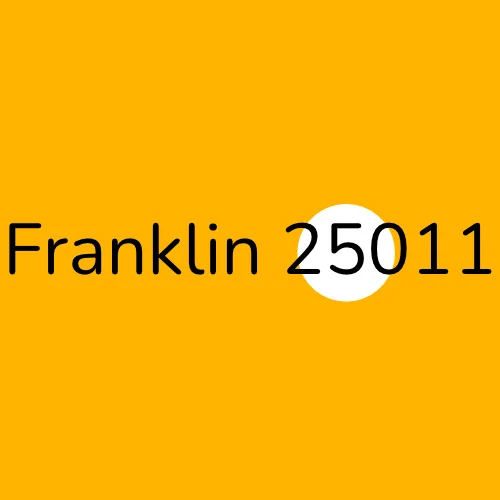 Franklin 25011 plumber