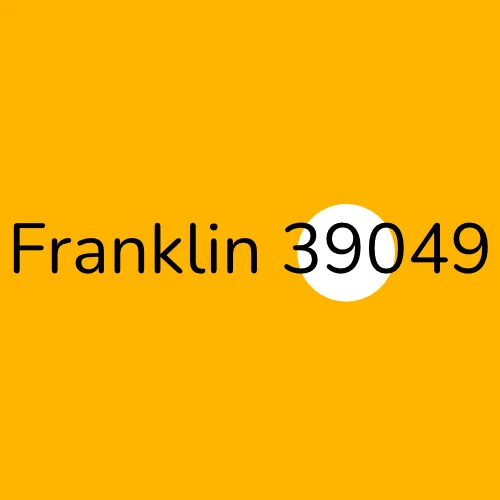Franklin 39049 plumber