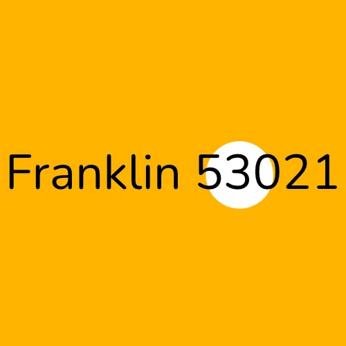 Franklin 53021 plumber