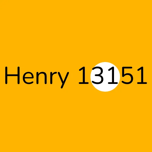 Henry 13151 plumber