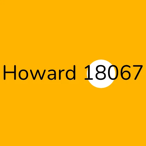 Howard 18067 plumber