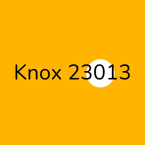 Knox 23013 plumber