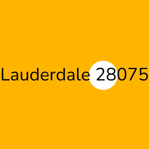 Lauderdale 28075 plumber