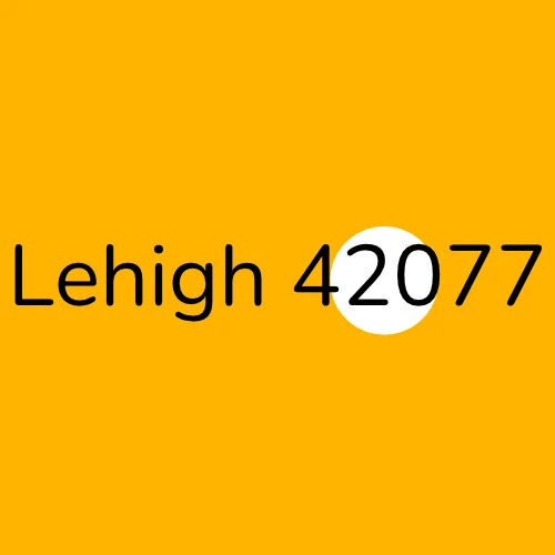 Lehigh 42077 plumber