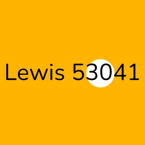 Lewis 53041 plumber
