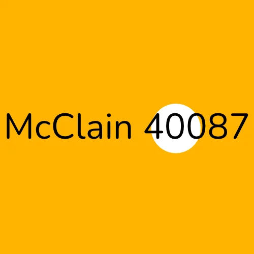McClain 40087 plumber