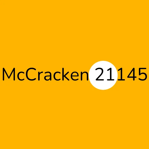 McCracken 21145 plumber
