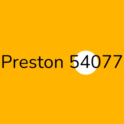 Preston 54077 plumber