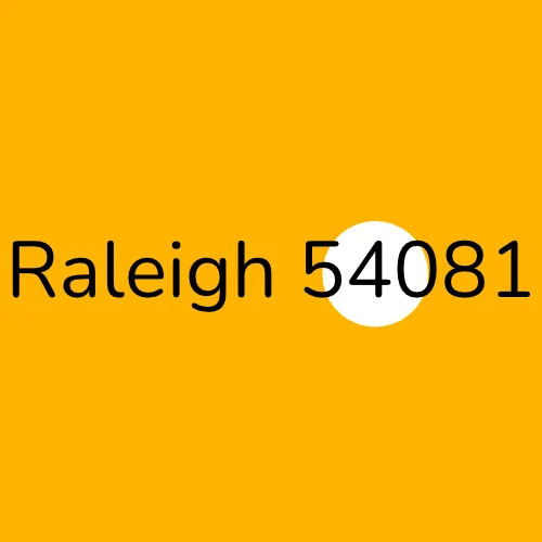 Raleigh 54081 plumber