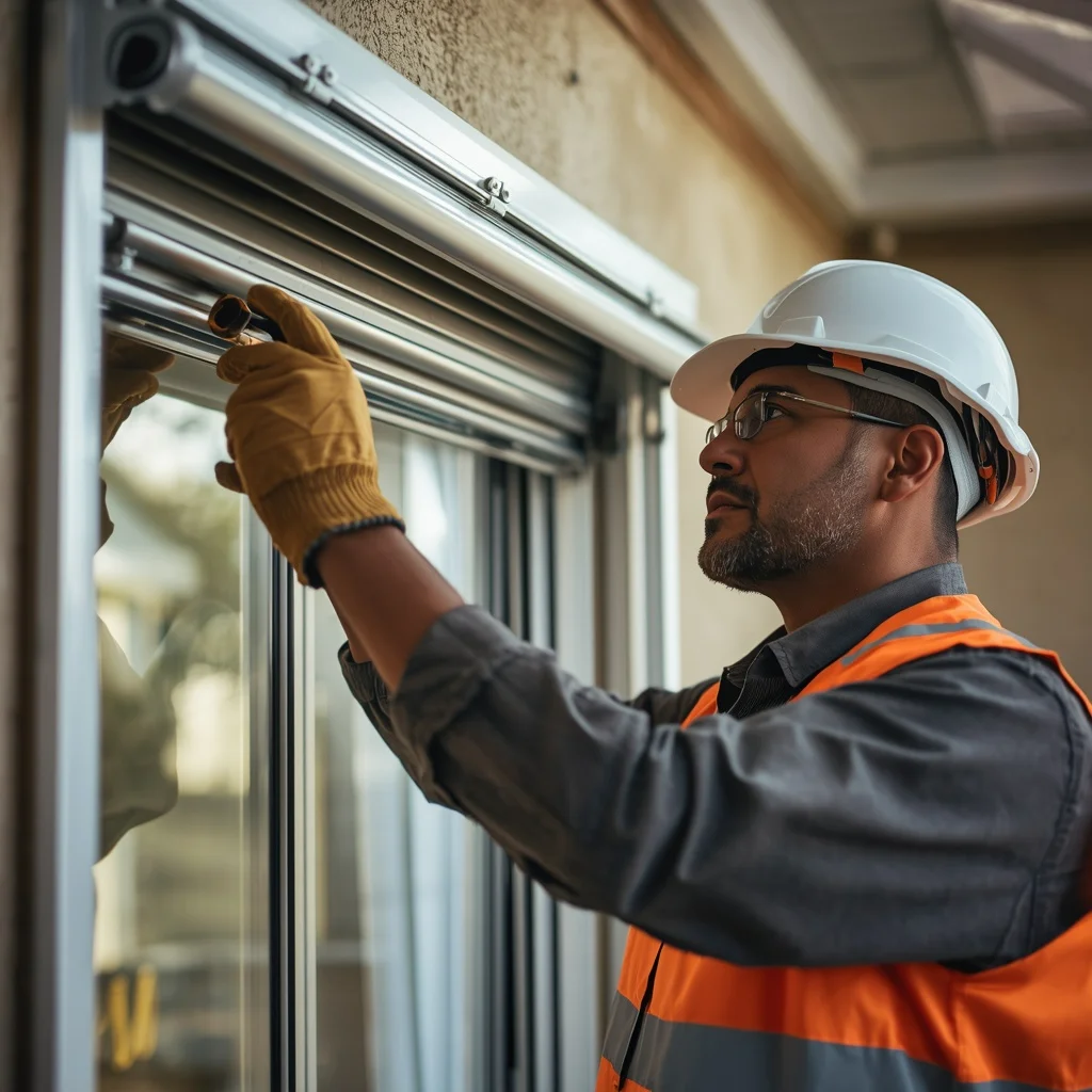Roller shutter repairer
