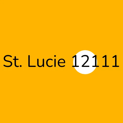 St. Lucie 12111 plumber