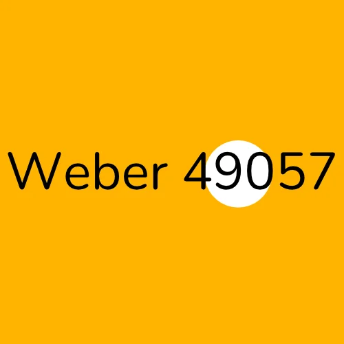 Weber 49057 plumber