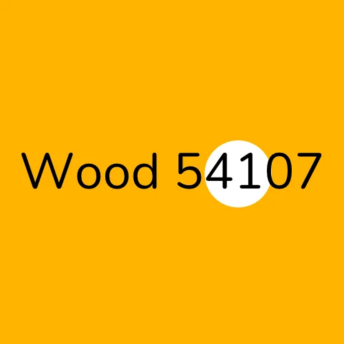 Wood 54107 plumber