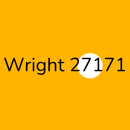 Wright 27171 plumber